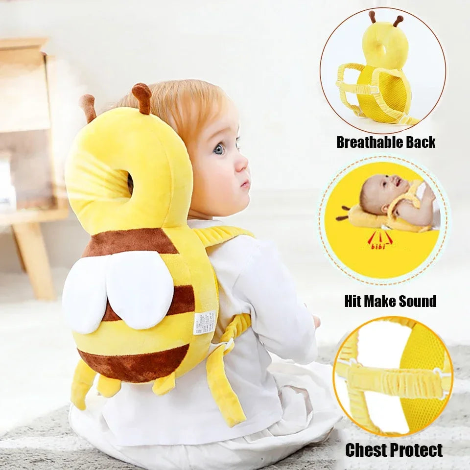 Oreiller de Protection pour la Tête de Bébé – Sécurité Anti-Chute pour l’Apprentissage de la Marche