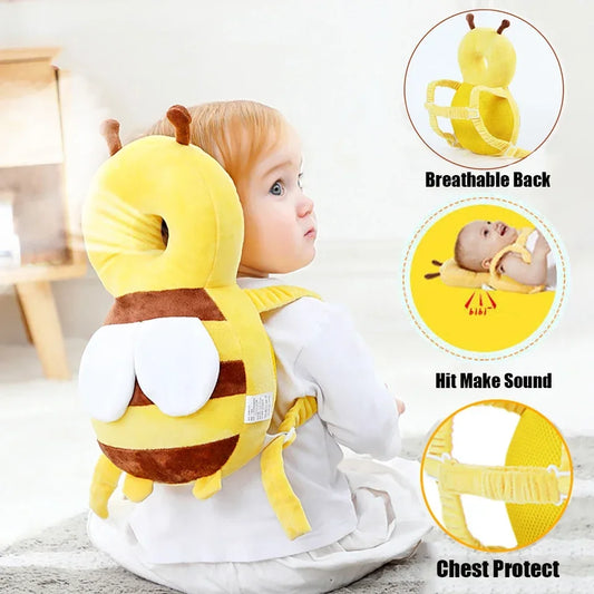 Oreiller de Protection pour la Tête de Bébé – Sécurité Anti-Chute pour l’Apprentissage de la Marche